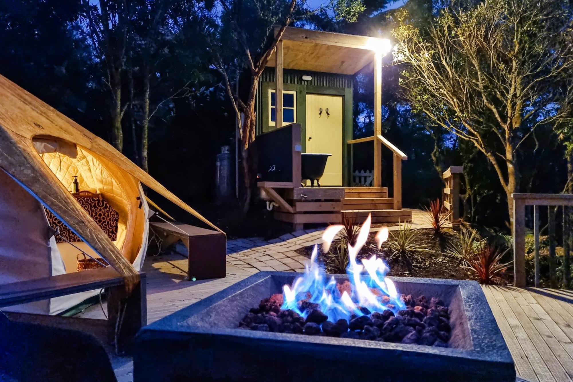 Te Tiro Accommodation Waitomo Caves Exterior photo