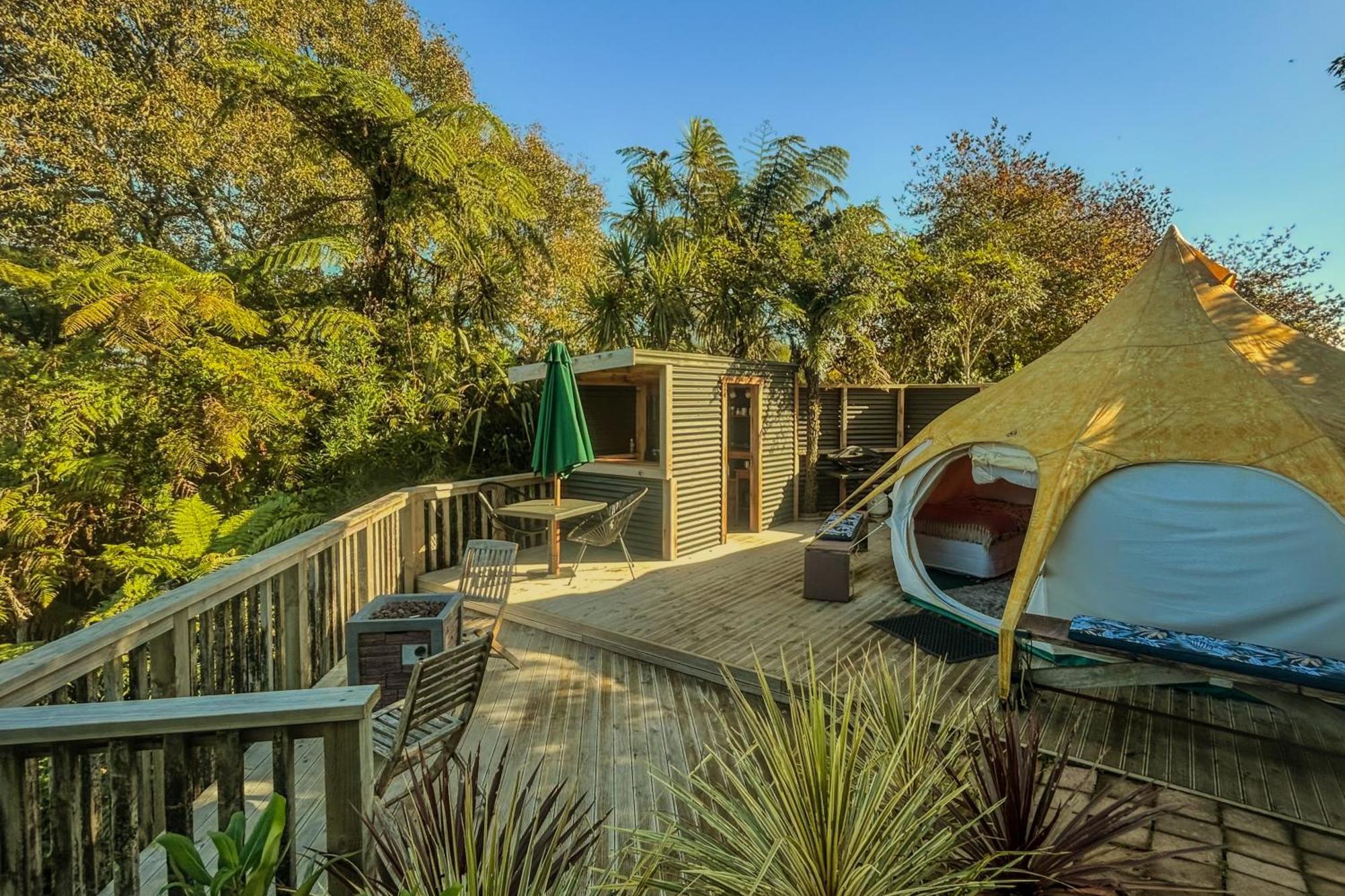 Te Tiro Accommodation Waitomo Caves Exterior photo